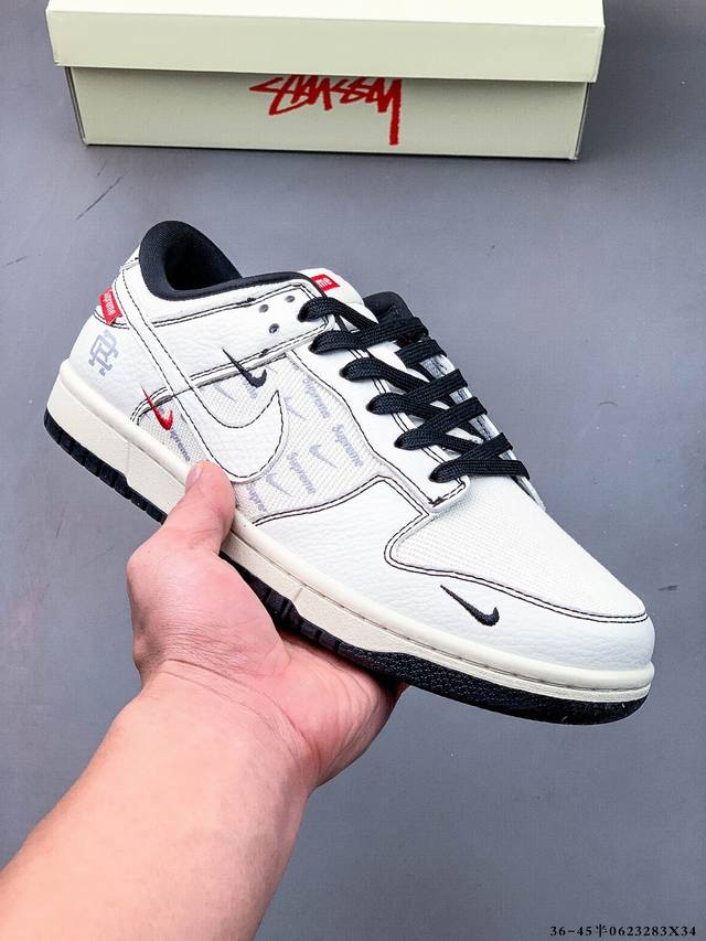 Nike Dunk Sb Low Nike low-top skateboard shoes Pure original production line! Th