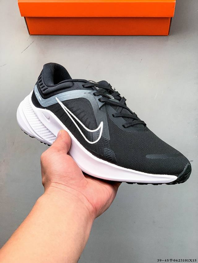 Nike Quest 5 shock-absorbing running shoes lightweight mesh breathable low-top s