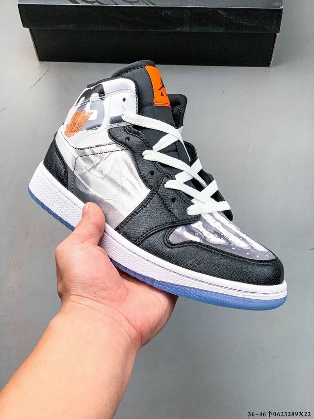 Nike Air Jordan 1 Mid Aj1 Jordan Generation Mid-top Classic Retro Culture Leisu