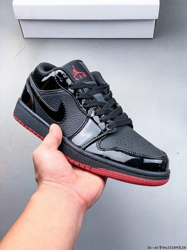 Second layer real label! Nike Air Jordan Low 1 Jordan 1 low-top classic casual s