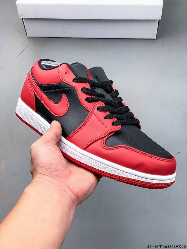 second layer genuine label! Nike Air Jordan Low 1 Jordan 1 low-top classic casu