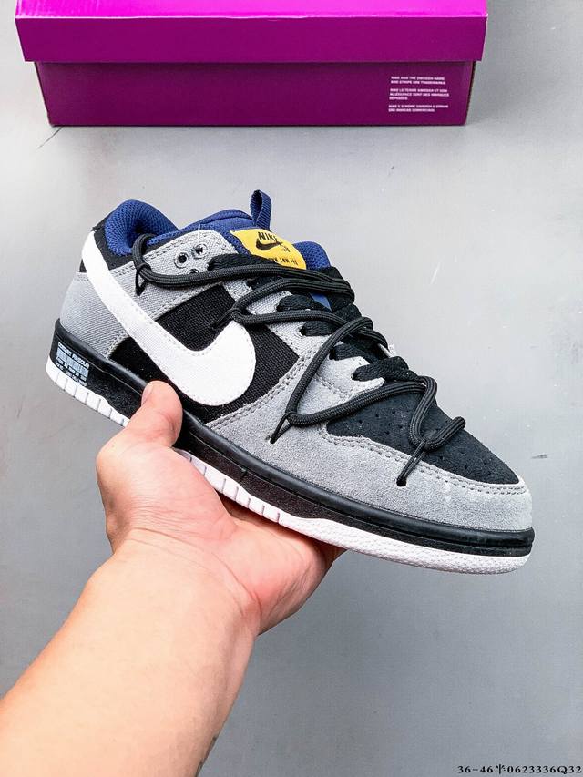 Nike Dunk Sb Low Nike low-top skateboard shoes Pure original production line! Th