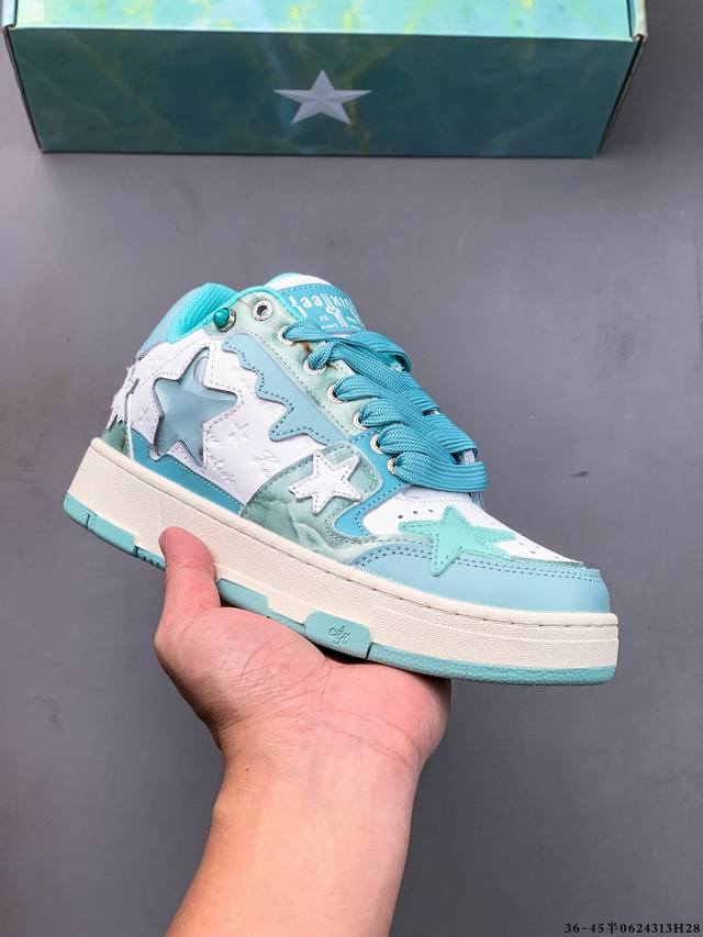 Kaalixto Popular Chinese item Star Shoes Made of a combination of soft cowhide l