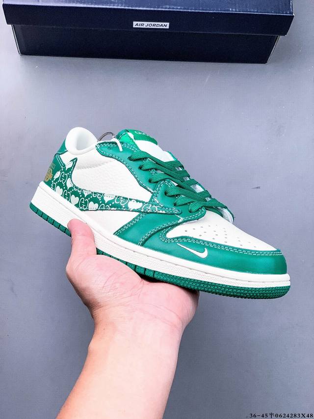 Company-level first layer! Nike Air Jordan 1 Low Aj1 Joe 1 low-top trendy slow