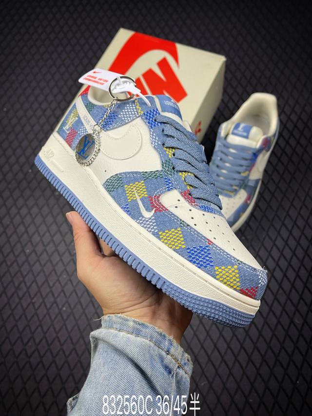 C Corporate-level Nike Air Force 1'07 Lv8 Original last and original cardboard t