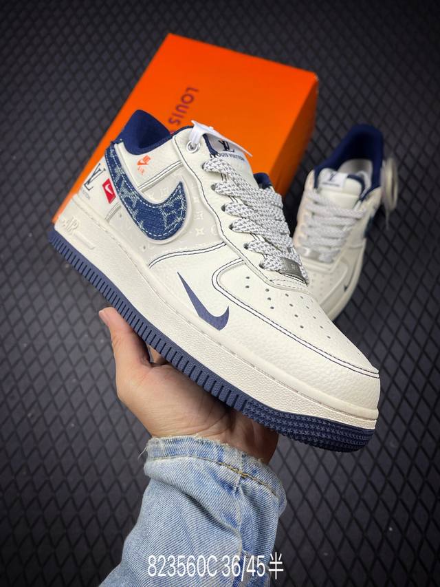 C Corporate-level Nike Air Force 1'07 Lv8 Original last and original cardboard t