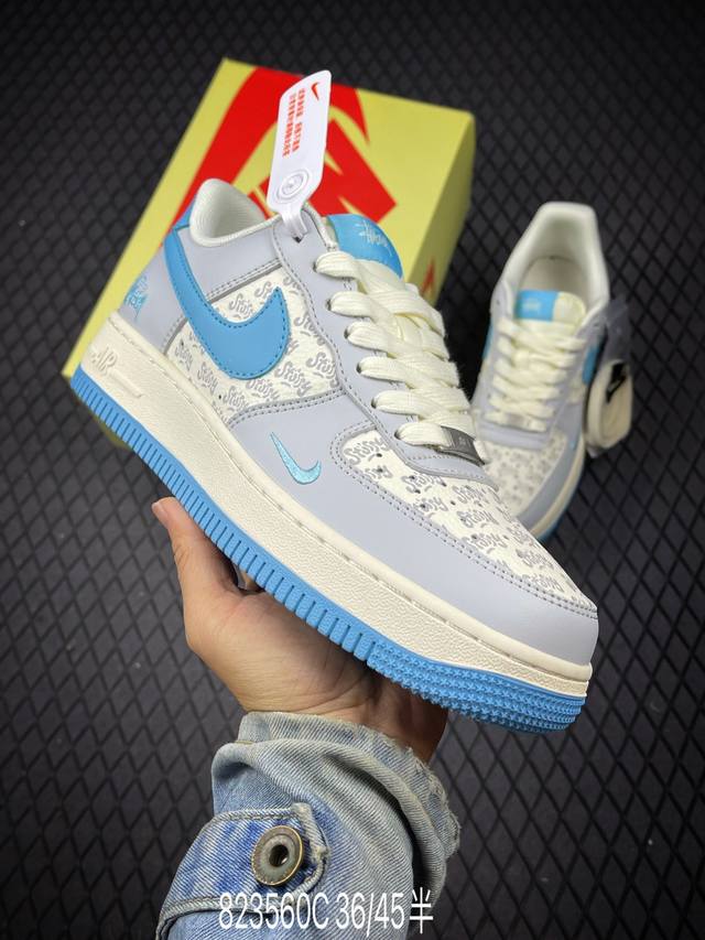 C Corporate-level Nike Air Force 1'07 Lv8 Original last and original cardboard t