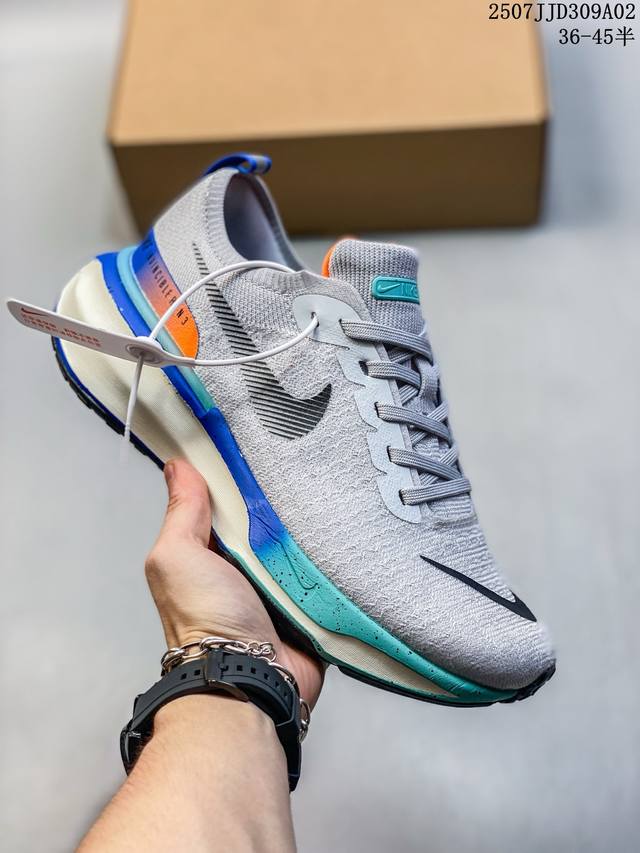 genuine label with half size Nike Zoomx Invincible Run3 men's and women's road