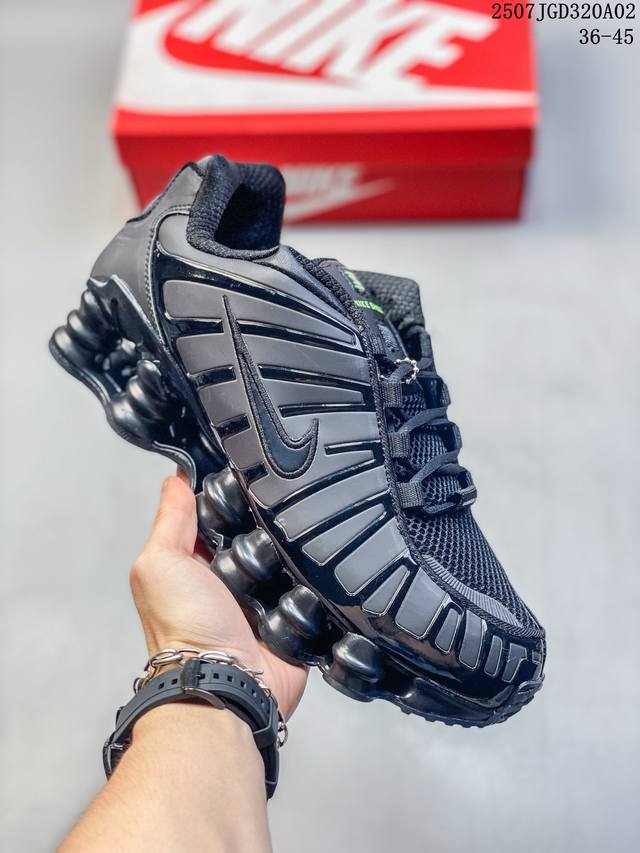 Nike Shox Tl Men's and Women's Sneakers Thick-soled Heightening Daddy Shoes Tak