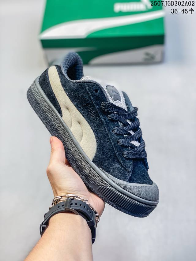 Puma Suede Xl Skate retro single product Puma non-slip wear-resistant low-top Ge