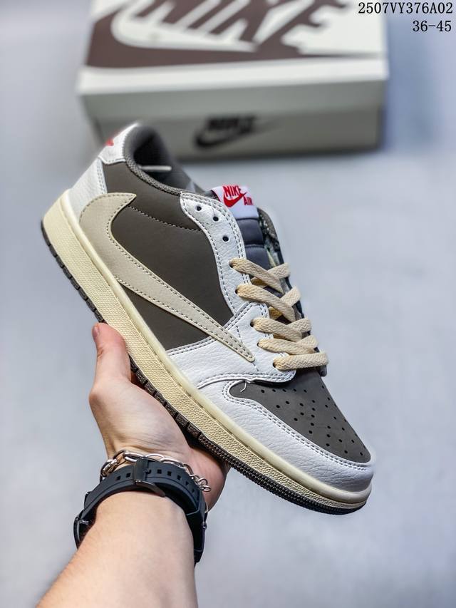 Special Price Aj1 Travis Scott X Air Jordan 1 "Reverse Mocha" Aj1 Joe 1 Ts Ligh