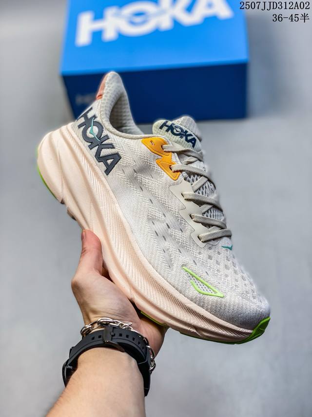 genuine label with half size Hoka Oneone women's Clifton 9 Clifton sports shoes