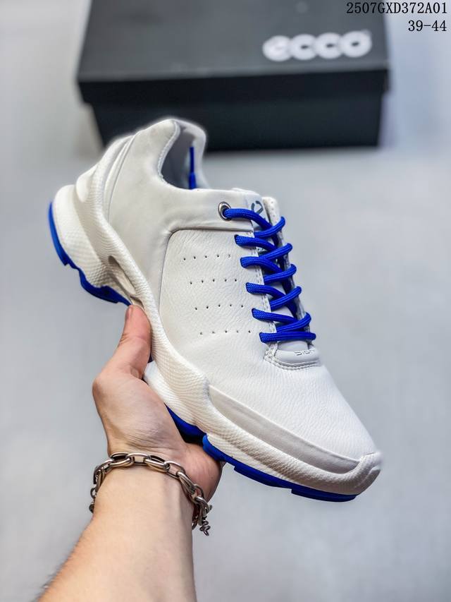 L Ecco 15th anniversary classic white blue spring and summer all-match. #Classic