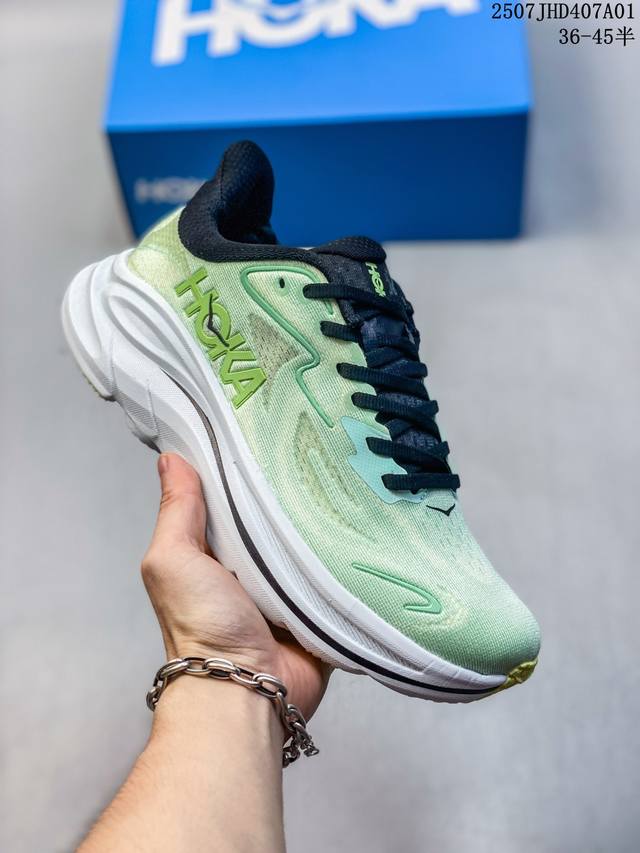 genuine label with half size Hoka One One Clifton 10 comfortable and versatile