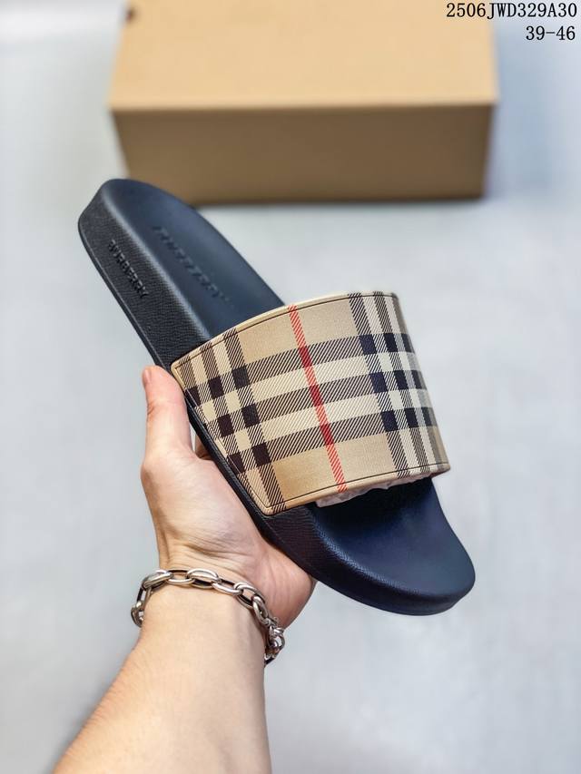 Burberry men's and women's shoes, equipped with hard top and bottom cover gift b