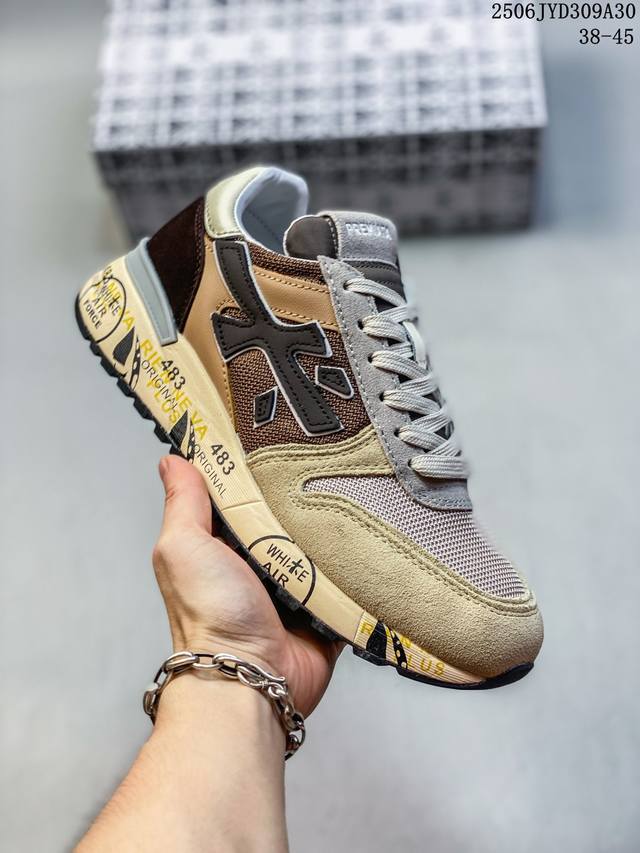 Premiata Premiata men's shoes official direct sales hot-selling retro niche ligh