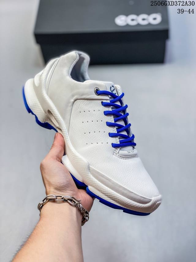 230 L Ecco 15th anniversary classic white blue spring and summer all-match. #Cla