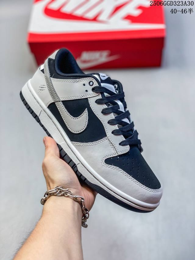 real label with half size Nike Sb Dunk Low Sb series dunk series retro low-top