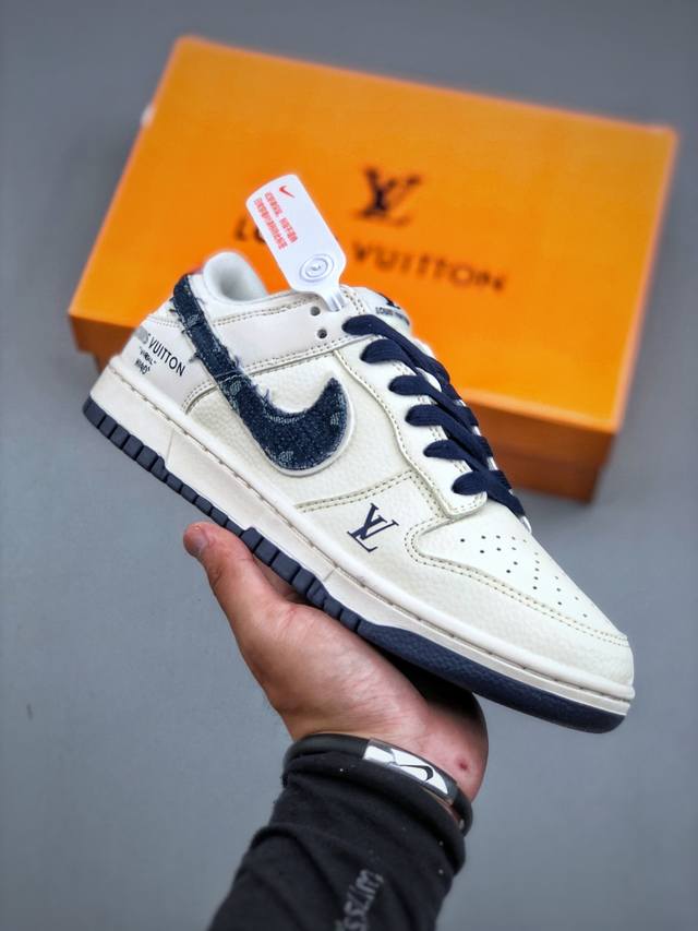 P version of overseas hit limited sale! Nike Air Dunk Low 1 "Lv joint denim blue