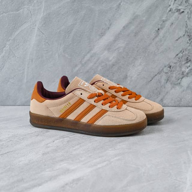 God version special price Adidas Originals Gazelle Indoor yellow brown Clover ca