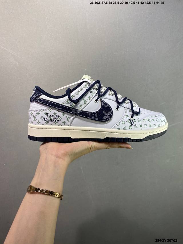 Company-level Nk Dunk Low Retro "Diy high-end customization" deconstructed stra