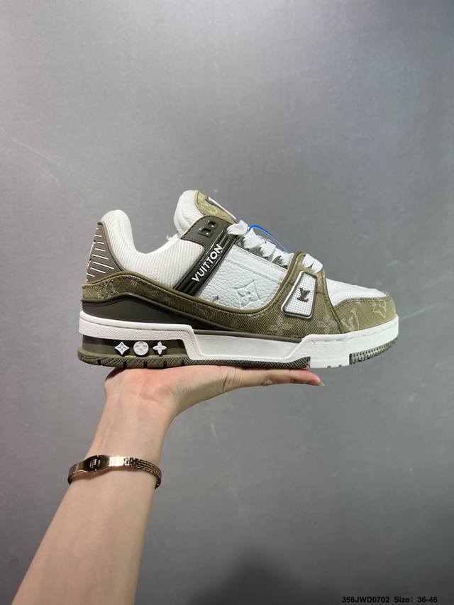 Corporate Louis Vuitton Lv Louis Vuitton sneakers New Lv Trainer latest color s