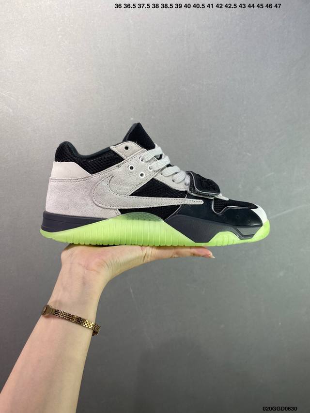 Corporate Travis Scott X Jordan Jumpman Jack Tr "Bright Cactus" Comfortable and