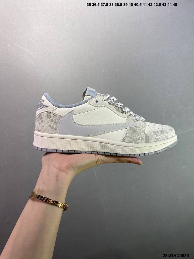 Corporate-level Nike Air Jordan 1 Low custom color Custom Aj joint-high-end cus