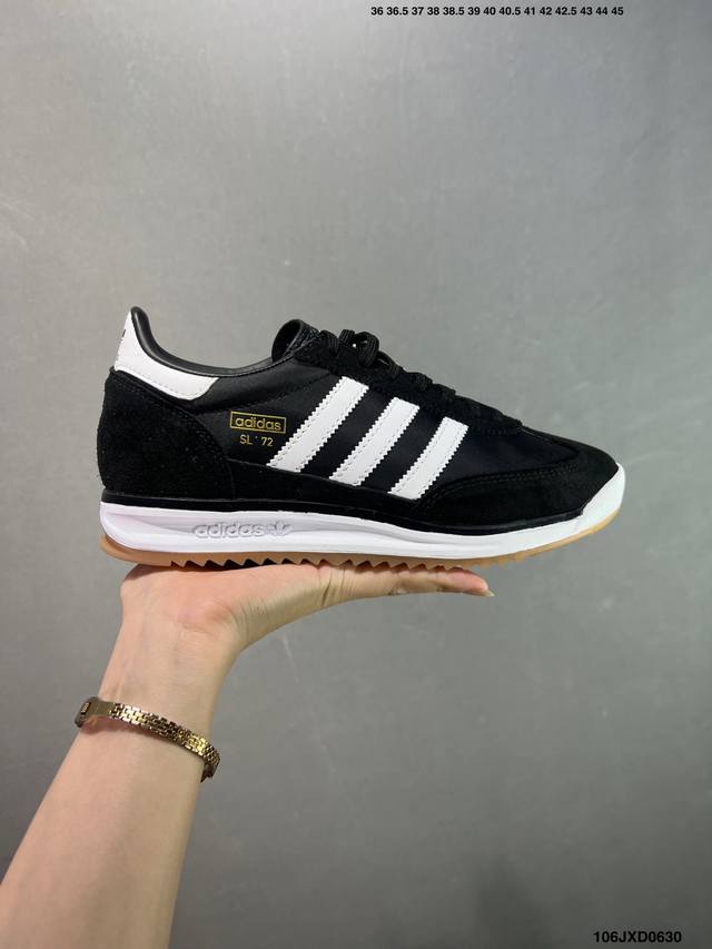 Company-level Adidas Adidas Sl 72 Rtn clover retro casual running shoes casual