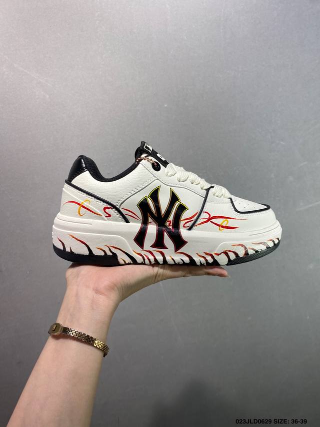 Company-level Mlb Chunky Liner Pu 'Diy Customization' Simple and fashionable ve
