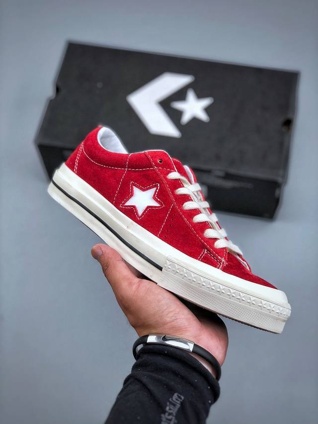Converse One Star 95 Retro Low-top Suede Skateboard Shoes for Men and Women Size