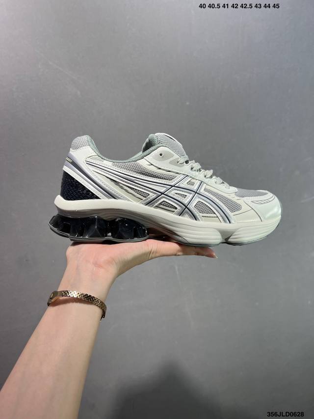 Company-level Asics Gel-Kinetic Fluent Asics retro casual sports shoes thick-so