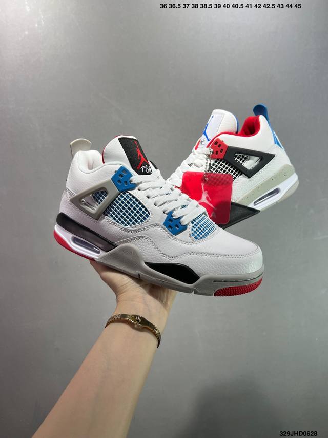 Aj4 Air Jordan 4 Retro " Infrared " Aj4 Joe 4 men's cultural basketball shoes Pr