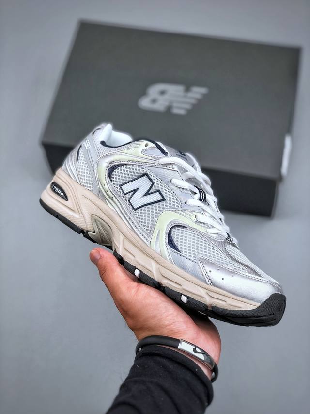 Welfare model C version New Balance Mr530 series retro dad style mesh running c