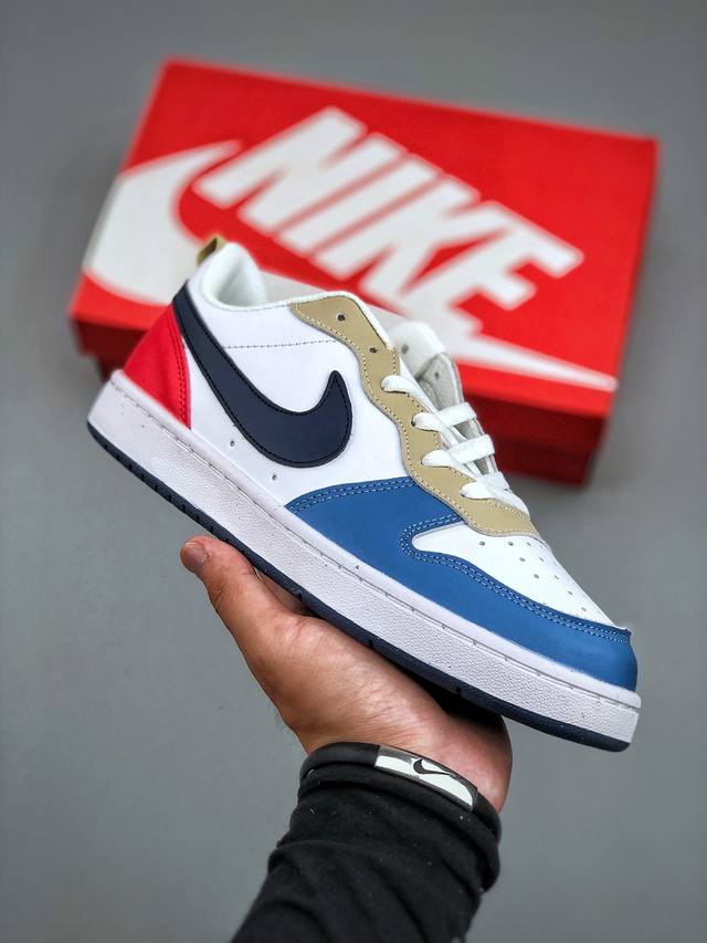 Nk Court Borough Low Air Force Low-top versatile breathable casual sports shoes