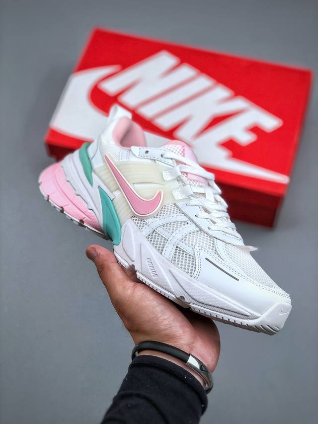 Nike V2K Run shock-absorbing and non-slip retro low-top running shoes Fd0736 002