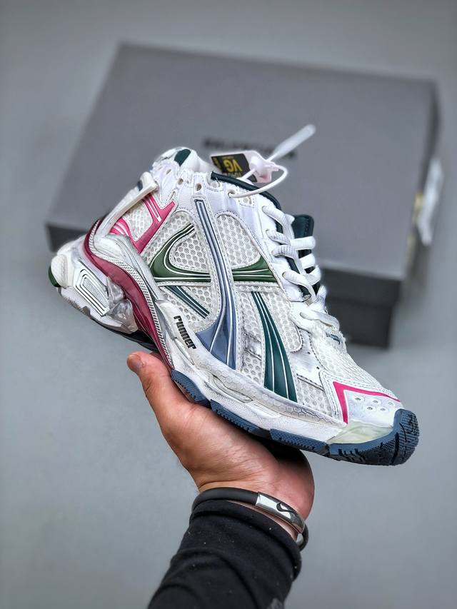 Vg version of high-end brand-Balenciaga Runner Sneaker jogging series low-top re