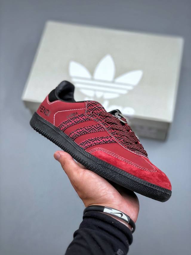 C version Adidas Samba Og German training shoes high-end customized Samba series