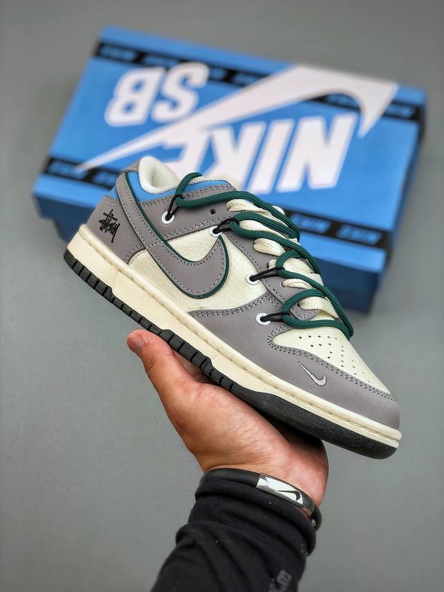 1951261FFF #F version Nk Sb Dunk Low lace-up joint anniversary high-end customiz