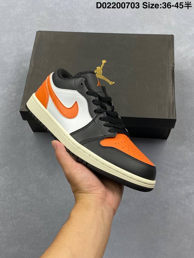 Nike Air Jordan 1 Low Aj1 Joe 1 low-top casual sneakers synchronized with the of
