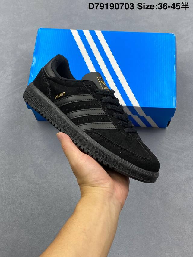 New Adidas Hand Ii Men's and Women's Clover Casual Shoes Adidas Originals Hand