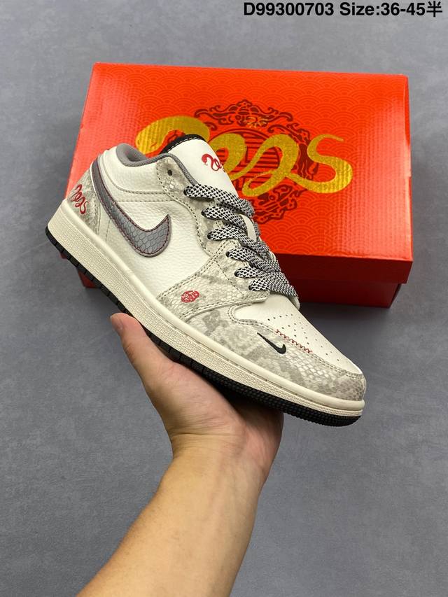 Jordan Air Jordan 1 Low Aj1 low-top series basketball shoes official synchronous