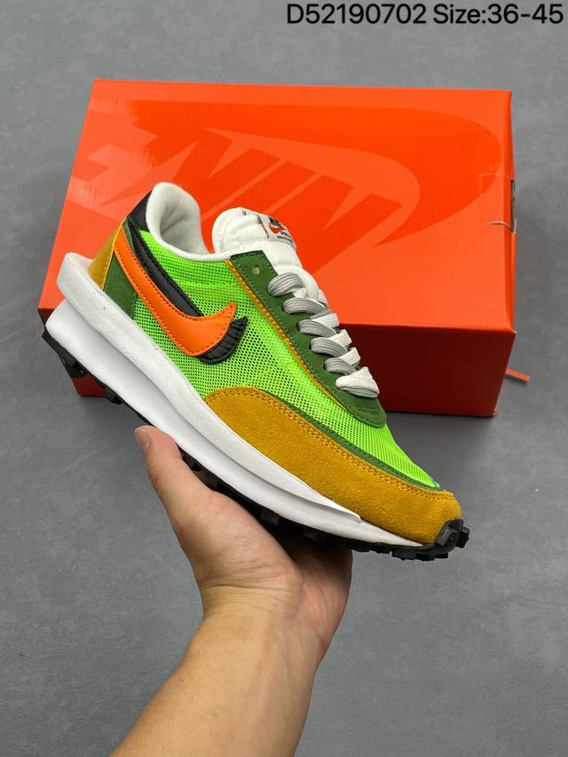 Nike Sacai x Nike Vaporwaffle "Tour Yellow" Waffle III 3.0 catwalk heavyweight j