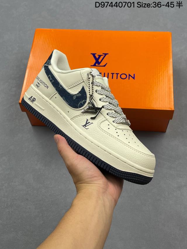 Company-level Nike Air Force 1'07 Lv8 Original last and original cardboard to c