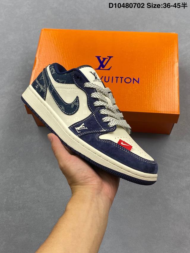 Nike Air Jordan 1 Low low-top versatile casual sports shoes. Soft, elastic cush