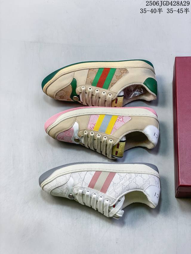 Emperor Edition Gucci Men's and Women's Shoes Gucci Screener Series Distressed D