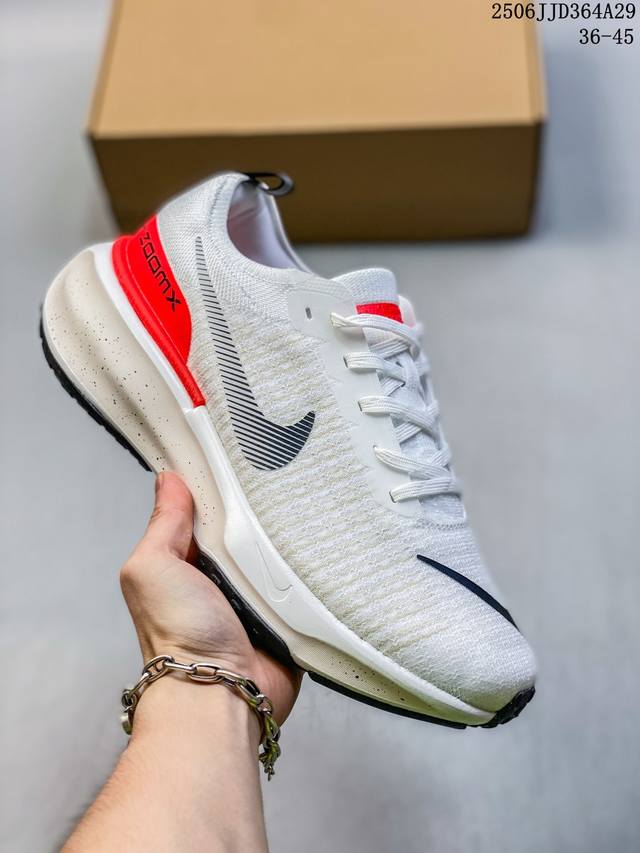 Nike W Zoomx Invincible Rn Fp men's and women's cushioning racing sports runnin