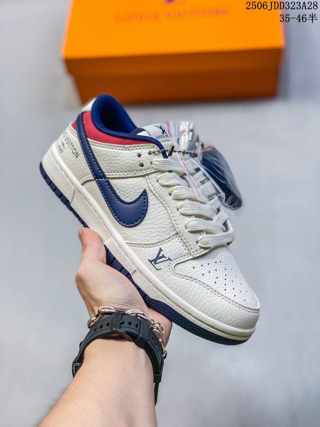 Nike Sb Dunk Low Nike Dunk Series Low-top Casual Sports Skateboard Shoes "Leathe