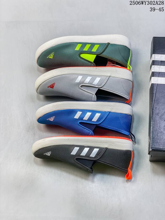 Adidas Adidas B Slip-On Dlx Men's and Women's Outdoor Leisure Comfortable Sports