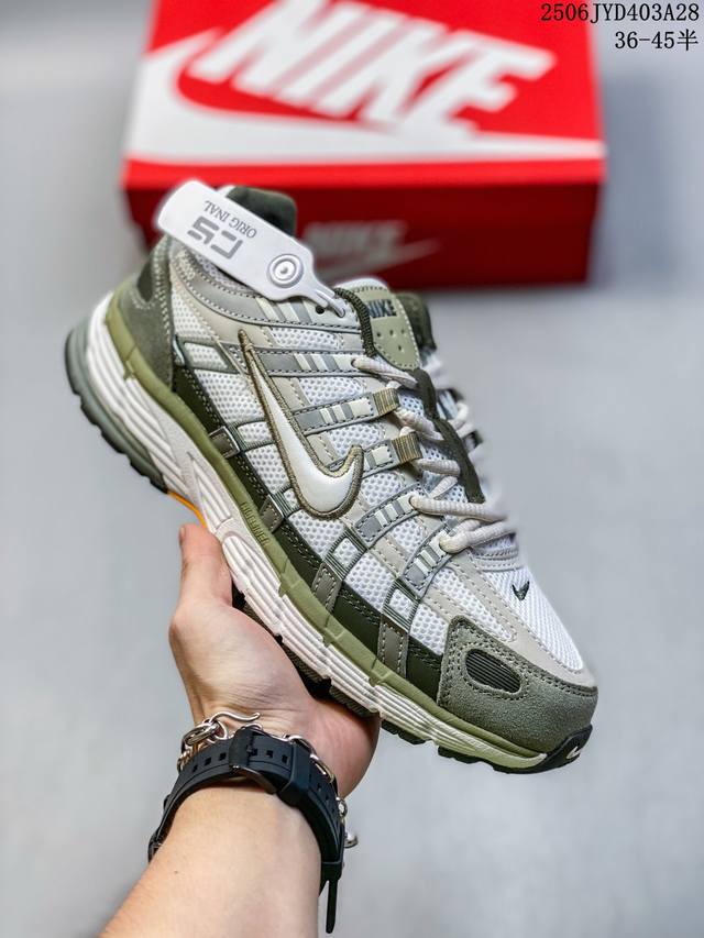 Corporate Nike P-6000 Men's and Women's Summer Daddy Shoes Retro Casual Running